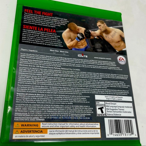 3for$20❤️ Bundle UFC Xbox One EA Sports In Great Condition - Picture 2 of 4